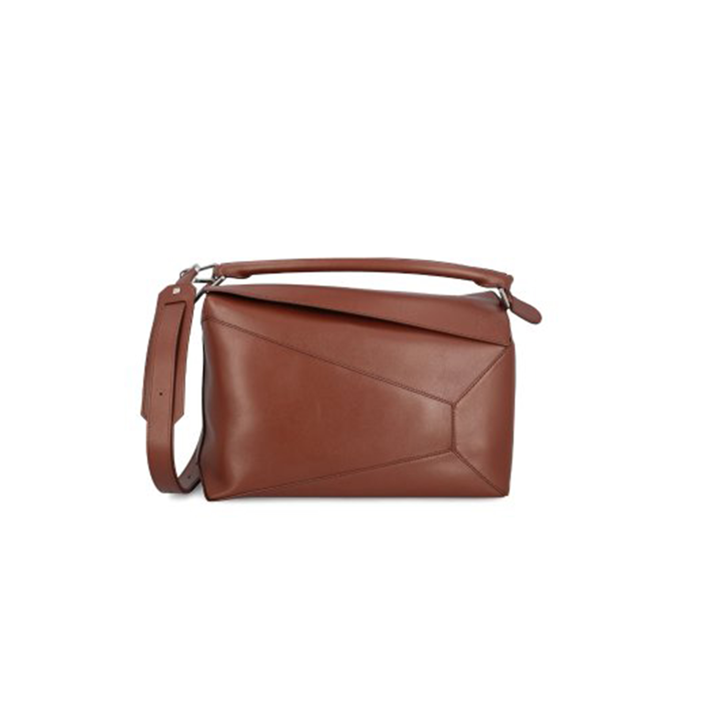 LOEWE LARGE PUZZLE BAG IN SHINY CALFSKIN B510P00X01 (33*21.5*14.7cm)
